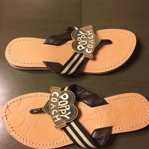 Coach Shoes - Coach Size 6 Flip Flops Coach Shoes - Coach Size 6 Flip Flops